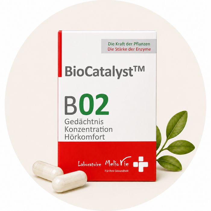 BioCatalyst™ B02 Gedächtnis, Konzentration & Hörkomfort