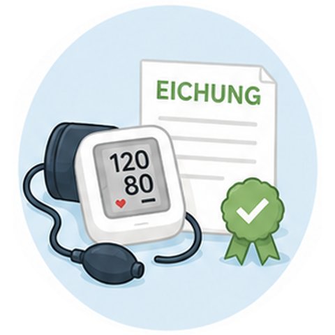 Eichung der Blutdruckmessgeräte