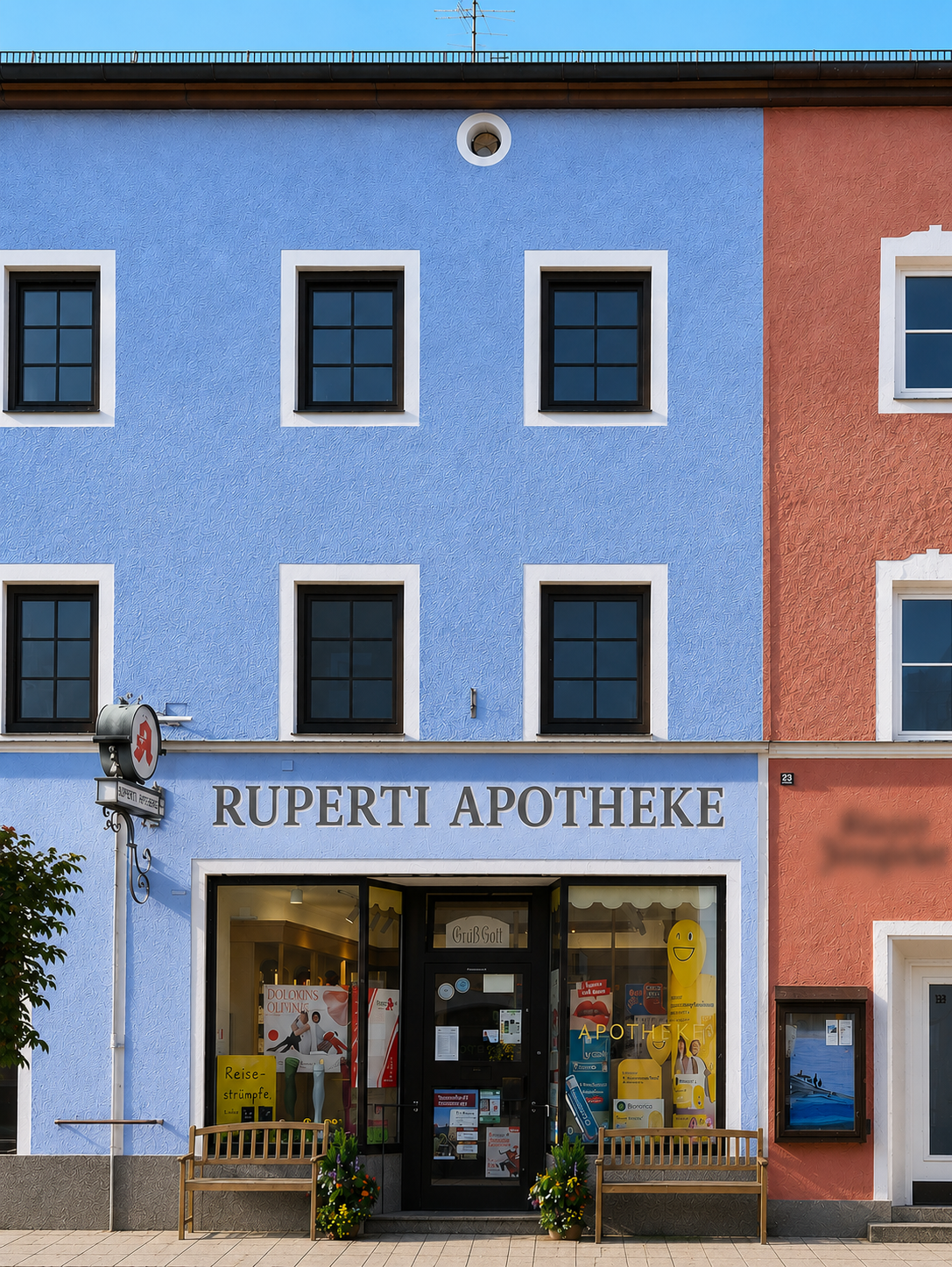 Ruperti-Apotheke Teisendorf – Gebäudeansicht